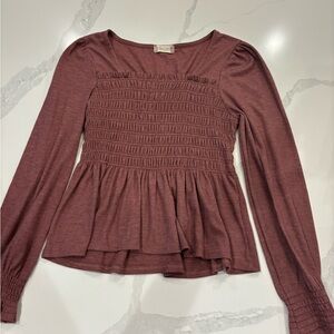 Altar’d state long sleeve top.